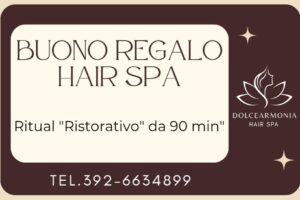 HAIR SPA - RITUAL “Ristorativo” da 90 min.